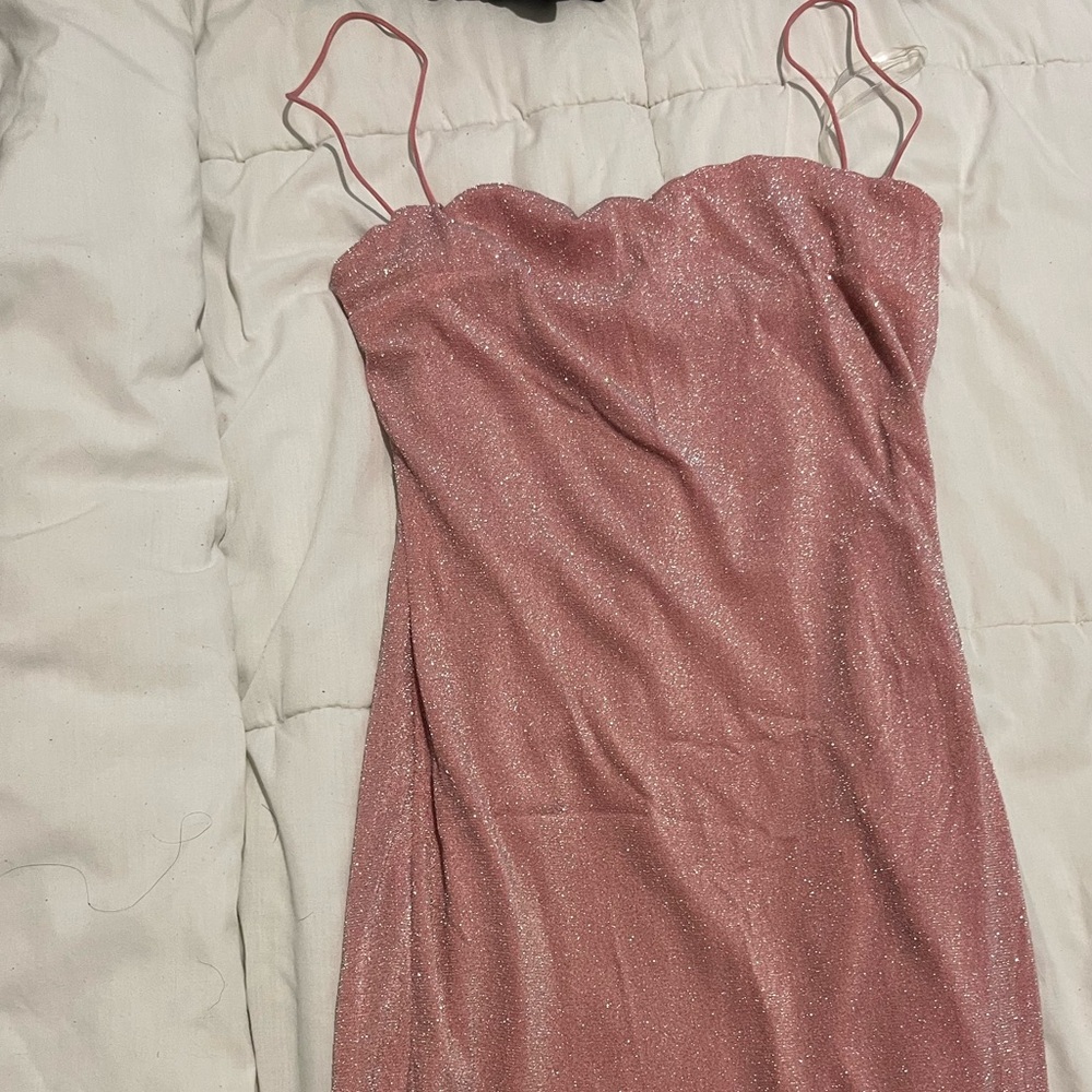 Pink Mini Dress